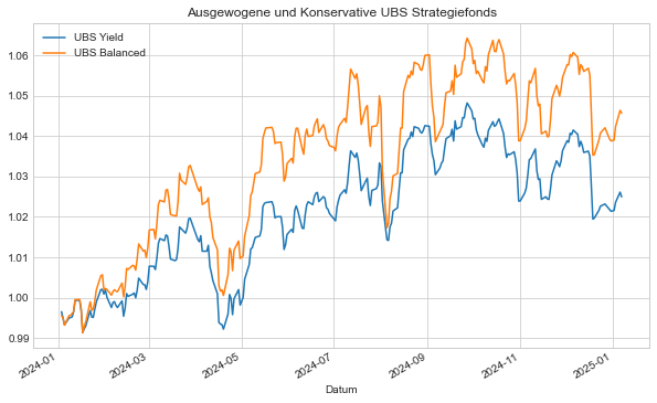 Performance UBS Strategiefonds